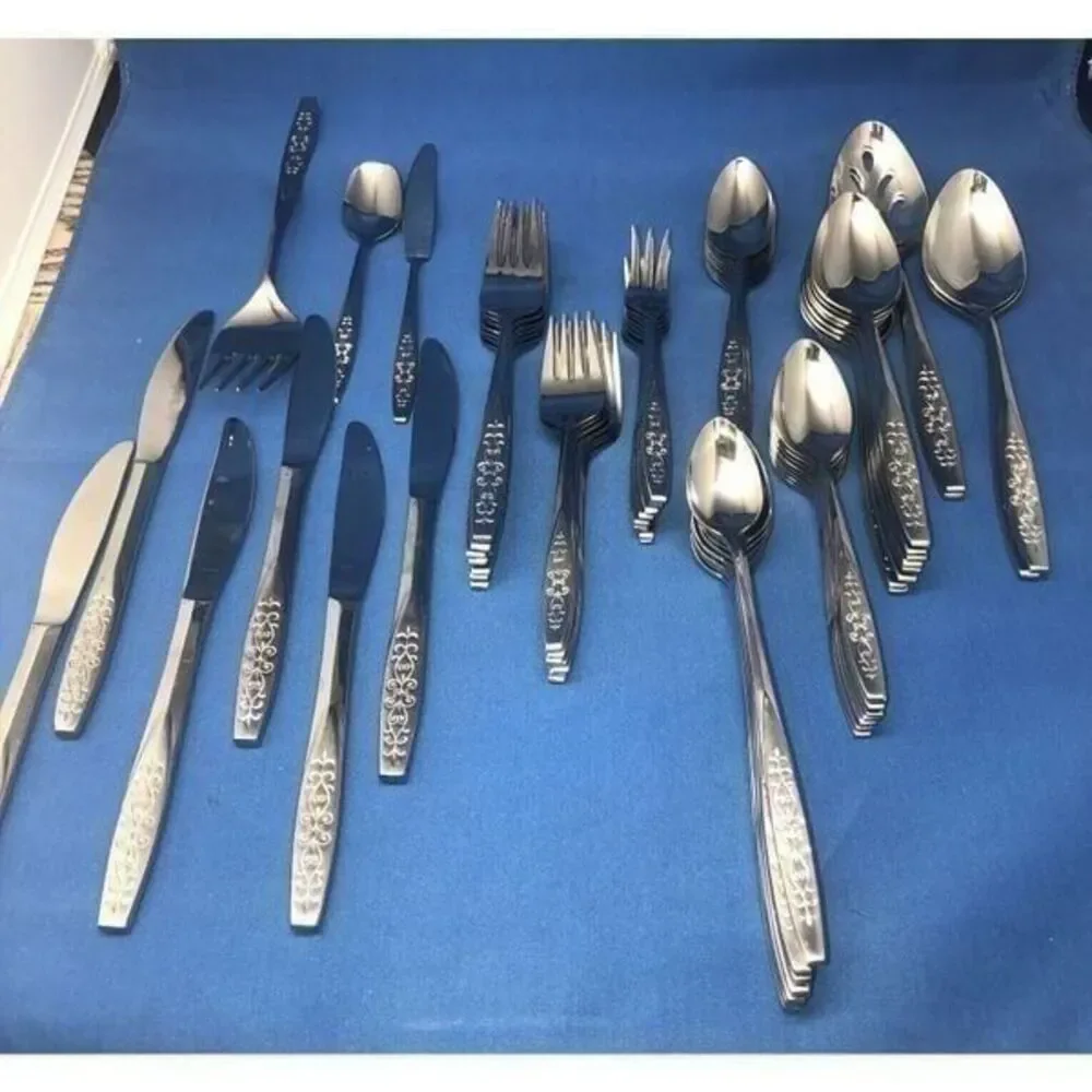 Stylecraft Stainless Japan T&N Feligres 67pc  Flatware